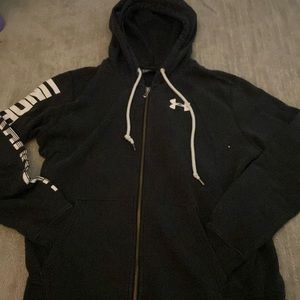 under armor zip up